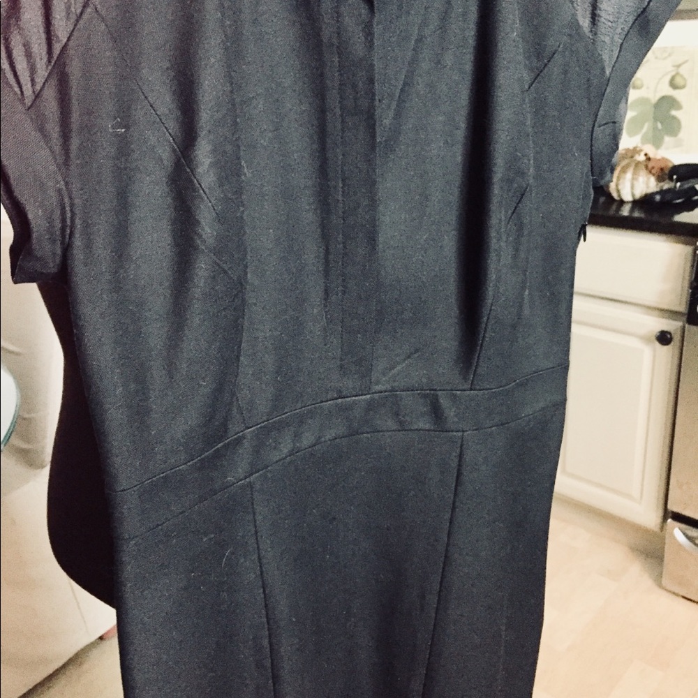 Ann Taylor like new  black dress - Picture 2 of 3